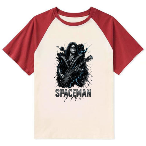 Silver Splash - Contrast Raglan T-shirt