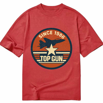Top Gun Since 1986 - Classic T-shirt - Red