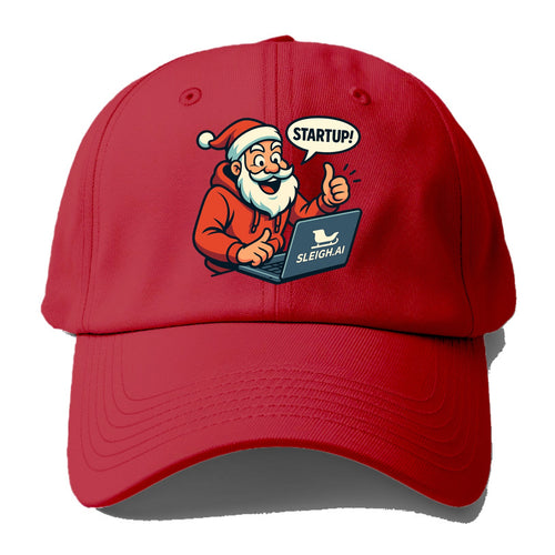 Santa Tech Startup CEO - Baseball Cap