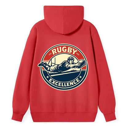 Epic Try Dive Emblem - Classic Pullover Hoodie - Red