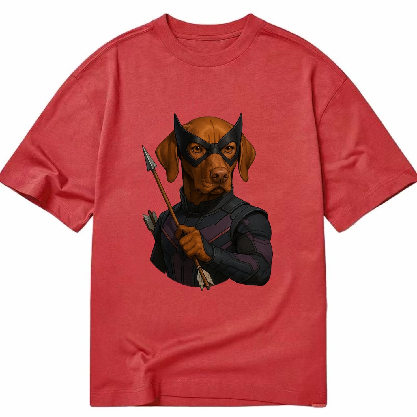 Vizsla Hawkeye  - Classic T-shirt - Red
