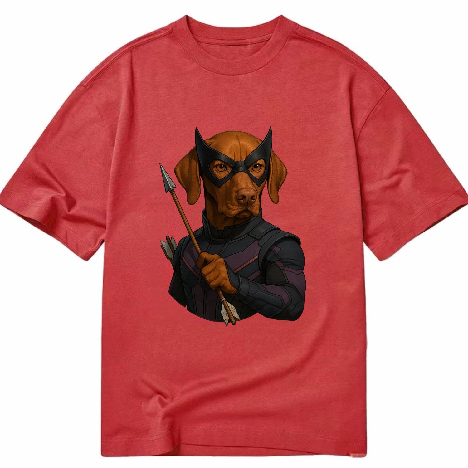 Vizsla Hawkeye  - Classic T-shirt - Red
