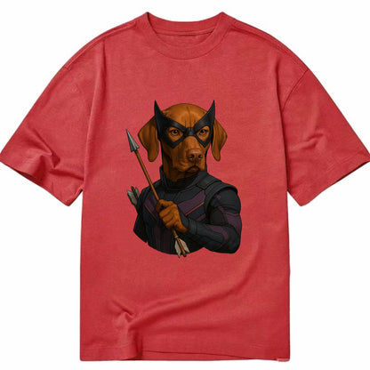Vizsla Hawkeye  - Classic T-shirt - Red