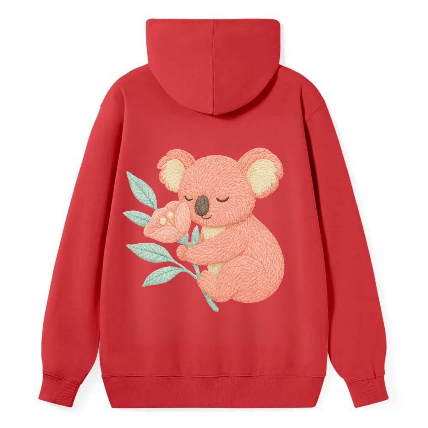 Coral Koala - Classic Pullover Hoodie - Red