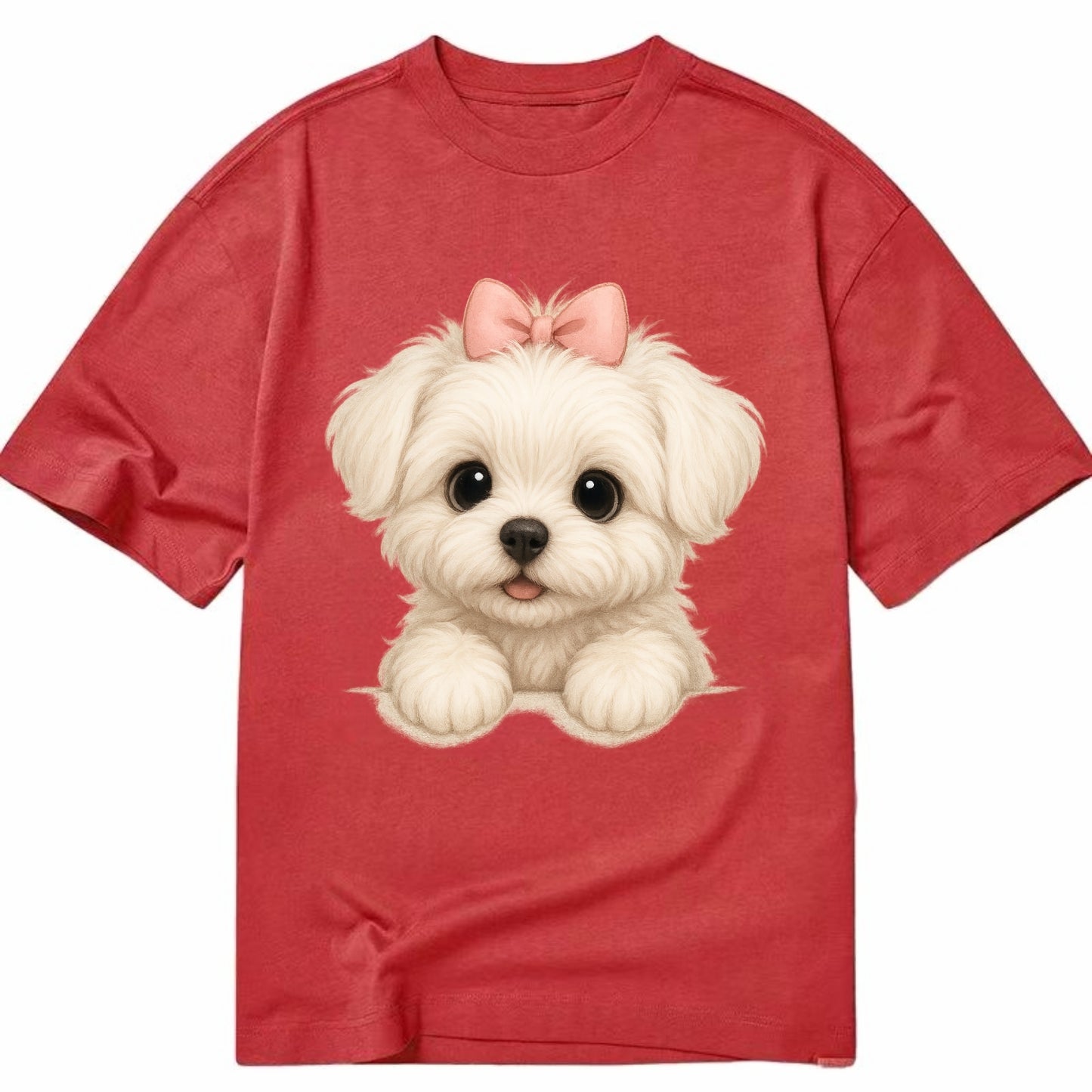Maltese  - Classic T-shirt - Red