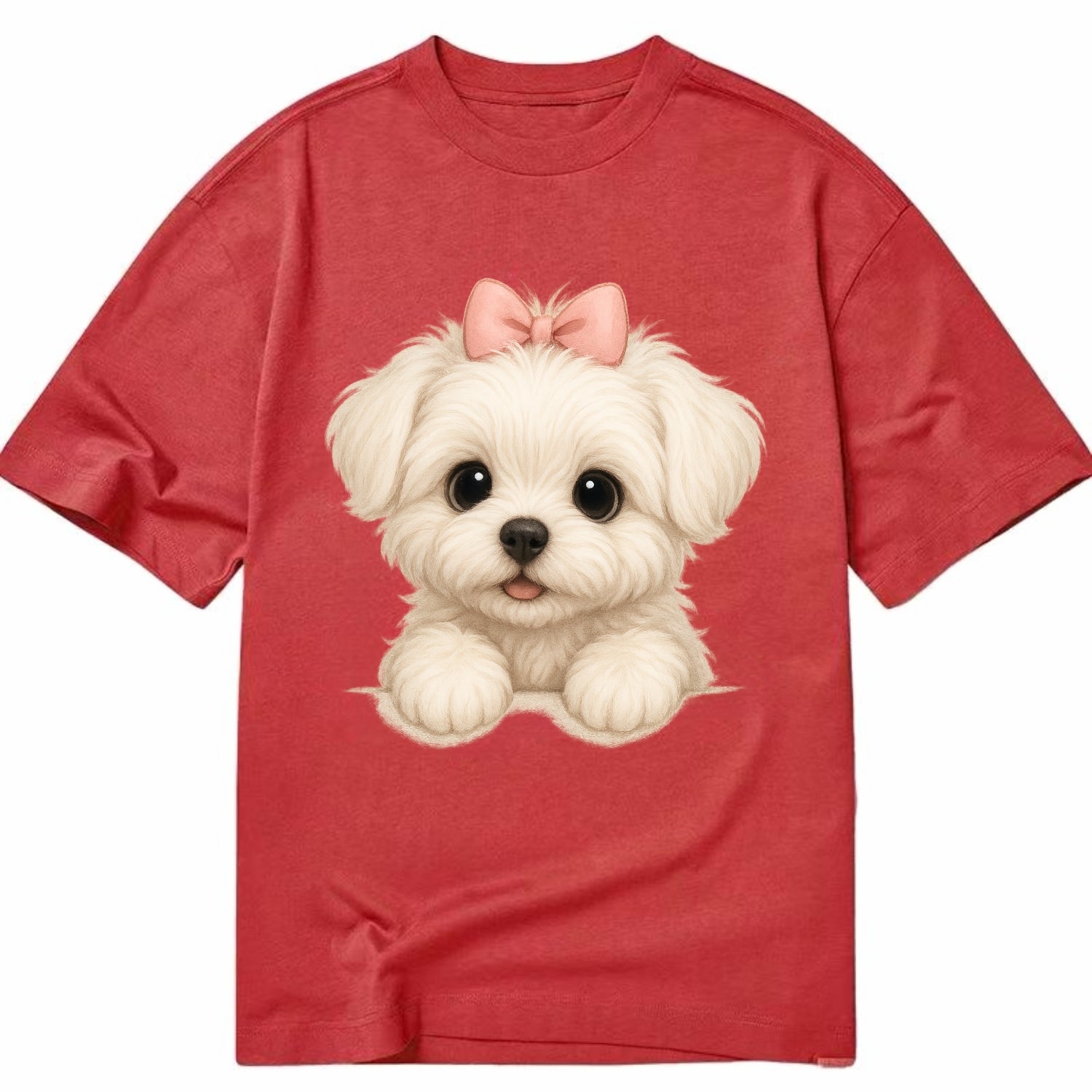 Maltese  - Classic T-shirt - Red