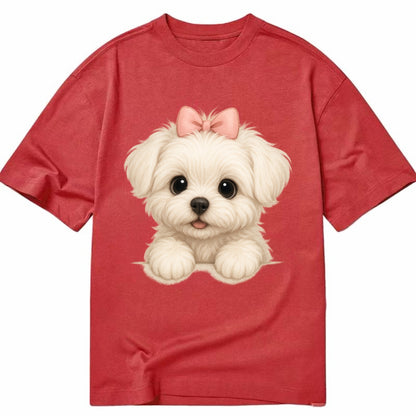 Maltese  - Classic T-shirt - Red