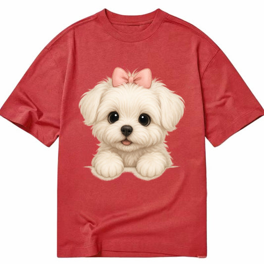 Maltese  - Classic T-shirt - Red