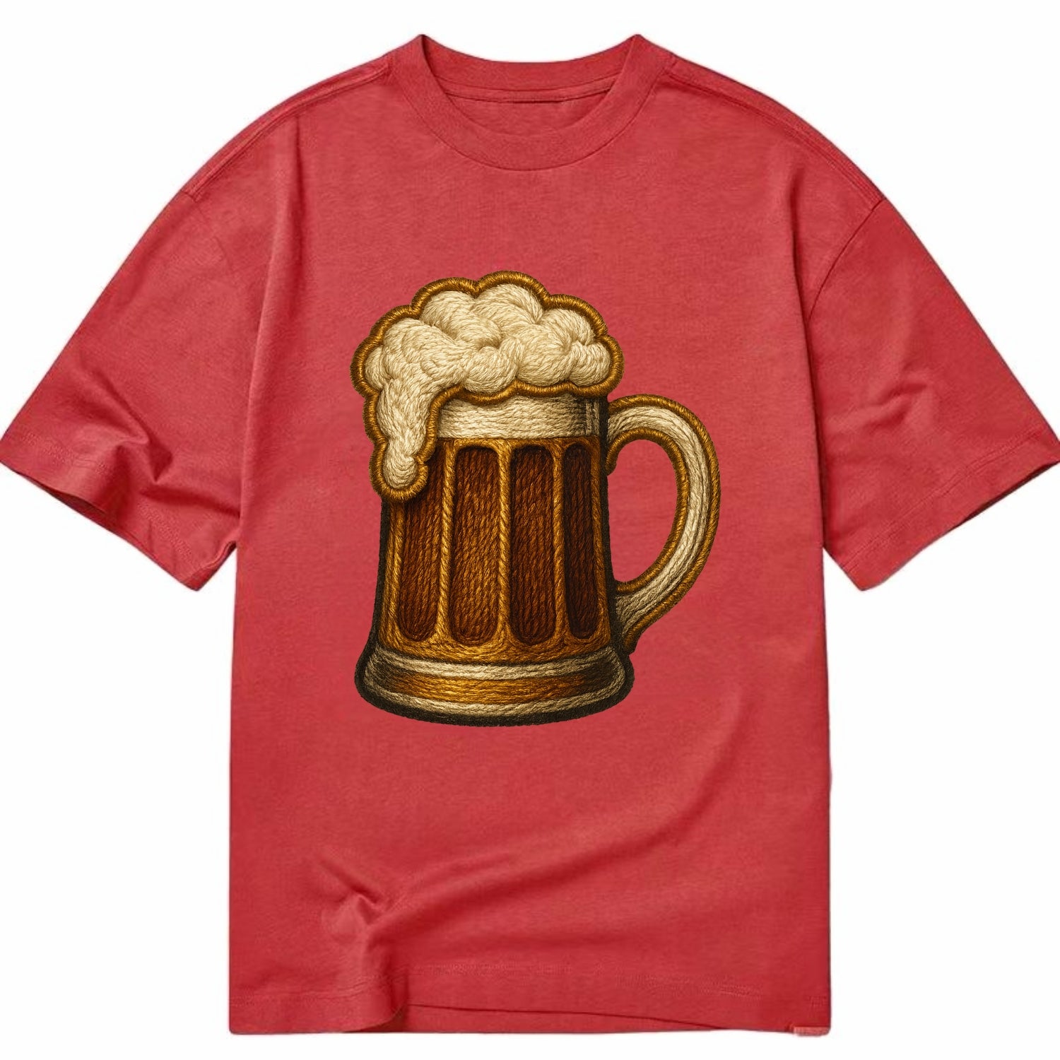 Beer Mug  - Classic T-shirt - Red