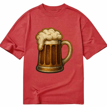 Beer Mug  - Classic T-shirt - Red