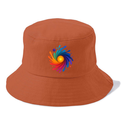 Big Bang Palette - Explosion of paint co - Bucket Hat - Red
