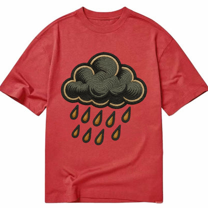 Rain Cloud  - Classic T-shirt - Red