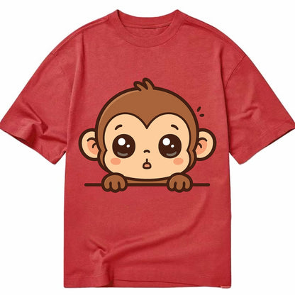 Baby Monkey  - Classic T-shirt - Red
