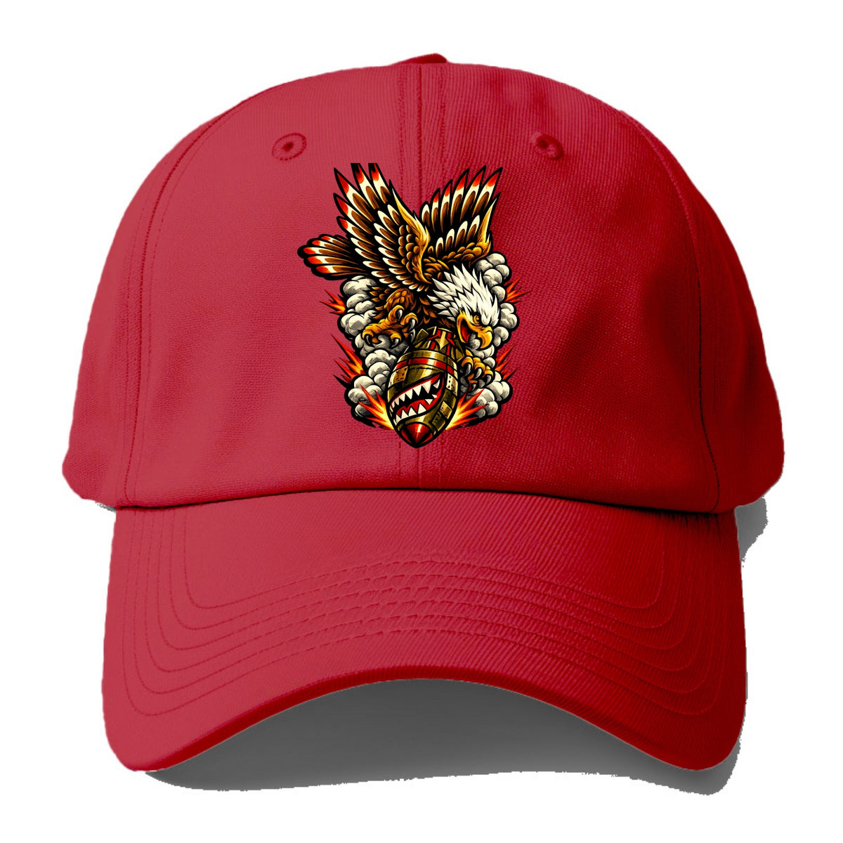 War Eagle Dive - Baseball Cap - Red