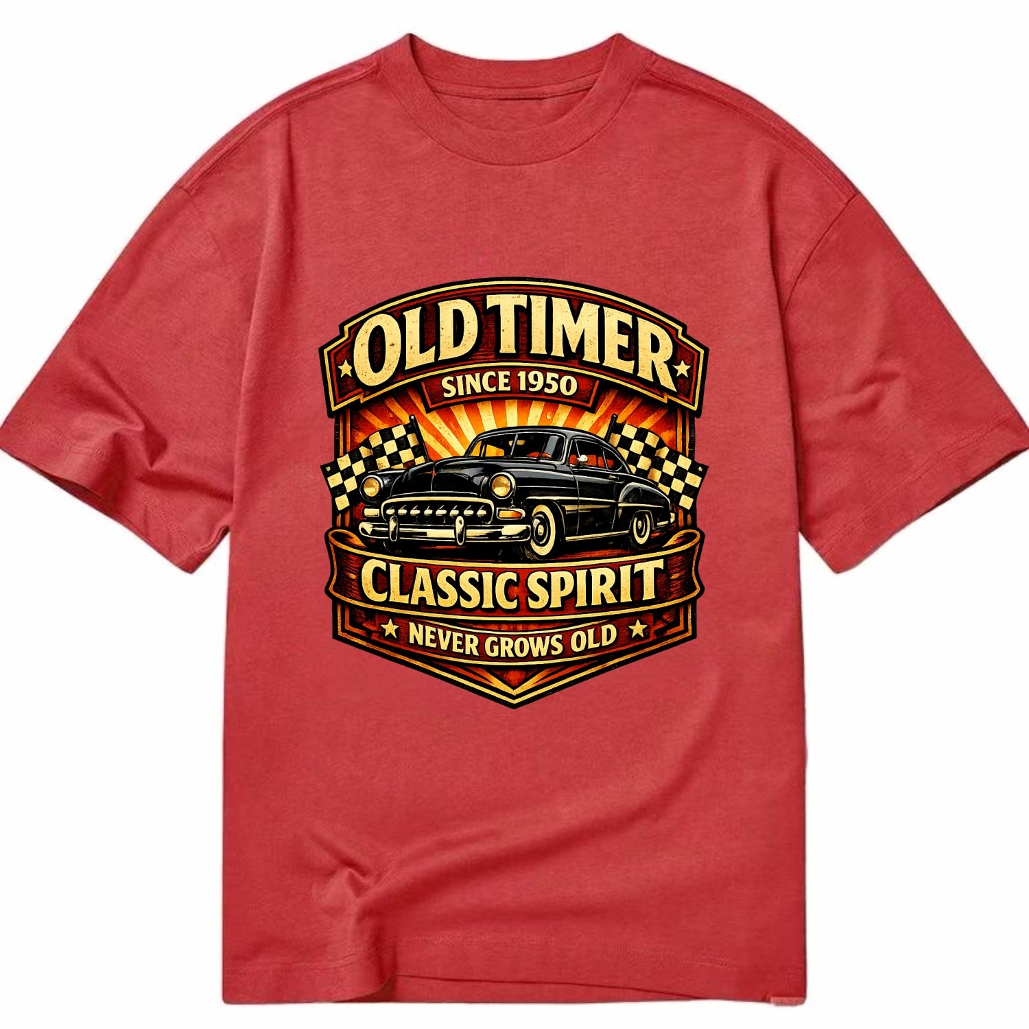 Old Timer Classic Spirit - Classic T-shirt - Red