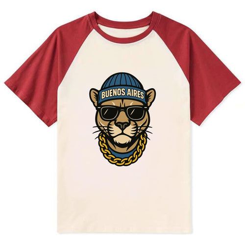 Buenos Aires Puma - Contrast Raglan T-shirt