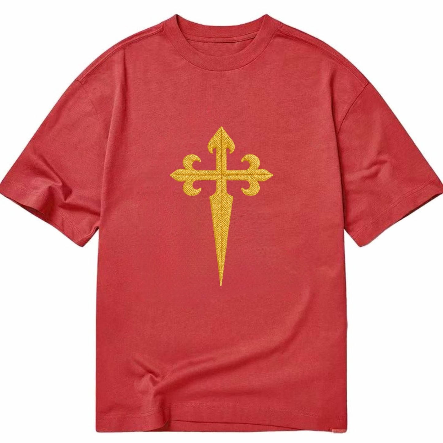 Order Of Santiago Cross - Classic T-shirt - Red