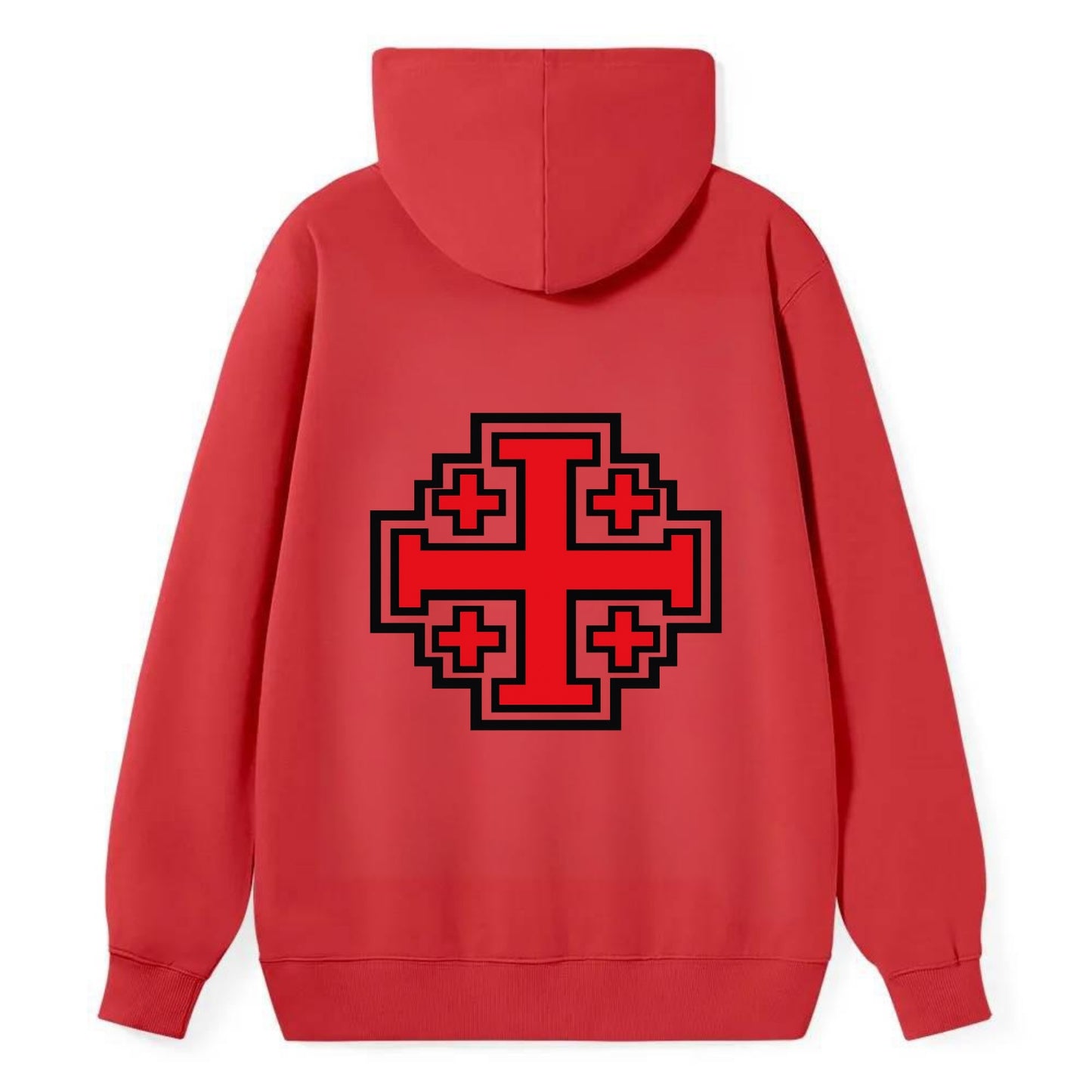 Heritage of Faith - Classic Pullover Hoodie - Red