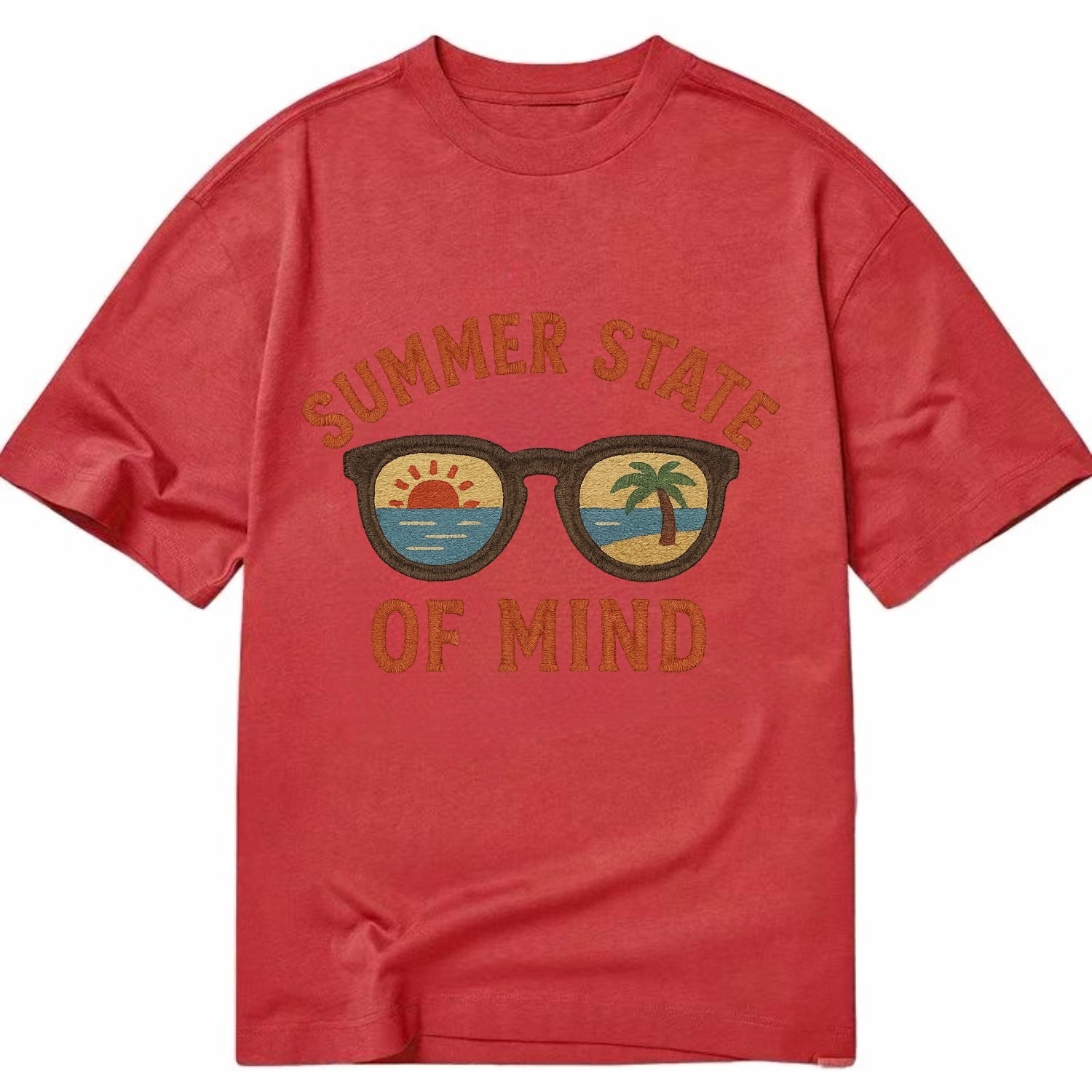 Summer State Of Mind  - Classic T-shirt - Red