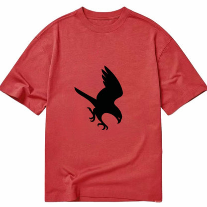 Hawk diving for prey - Classic T-shirt - Red