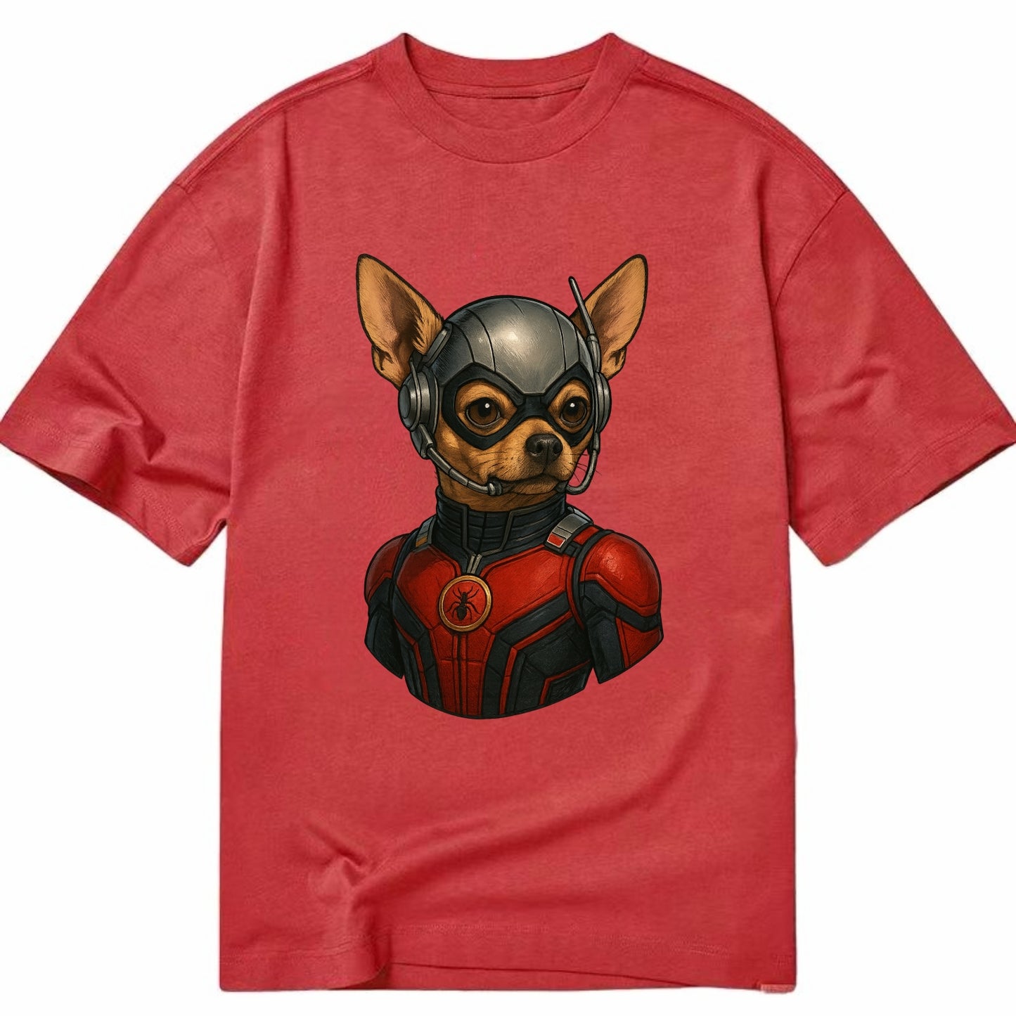 Chihuahua Ant-Man  - Classic T-shirt - Red