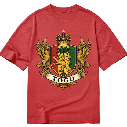 Togo Heritage Badge  - Classic T-shirt - Red