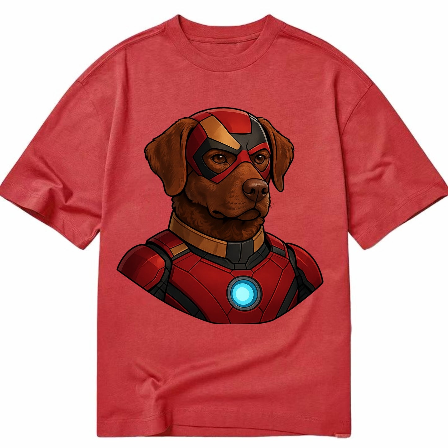 Chesapeake Bay Retriever Loyal Hero  - C Classic T-shirt - Red