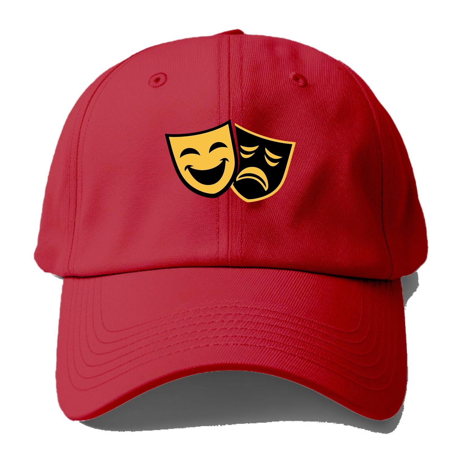 Golden Duality of Theater - Baseball Cap - Red