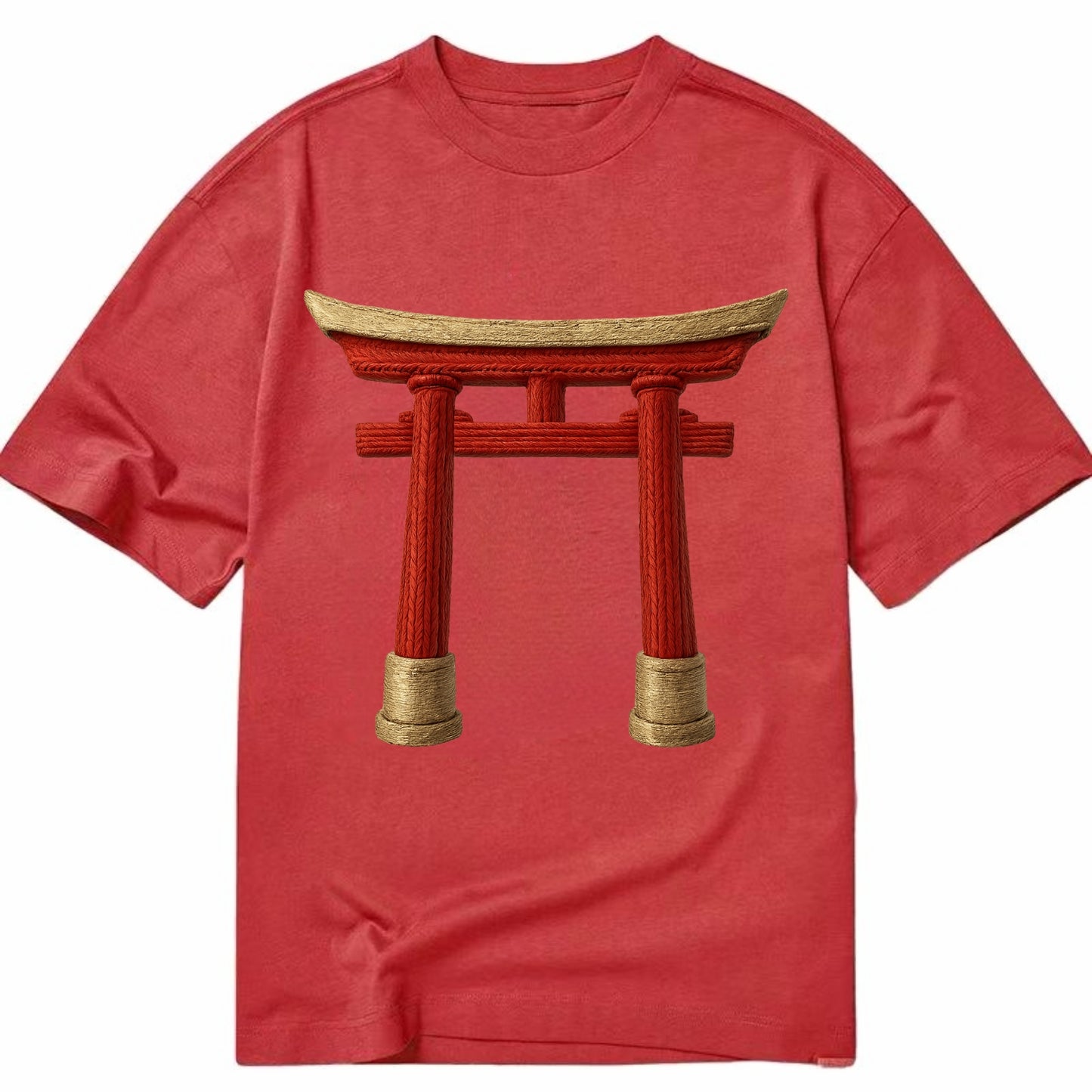 Japanese Torii Gate  - Classic T-shirt - Red