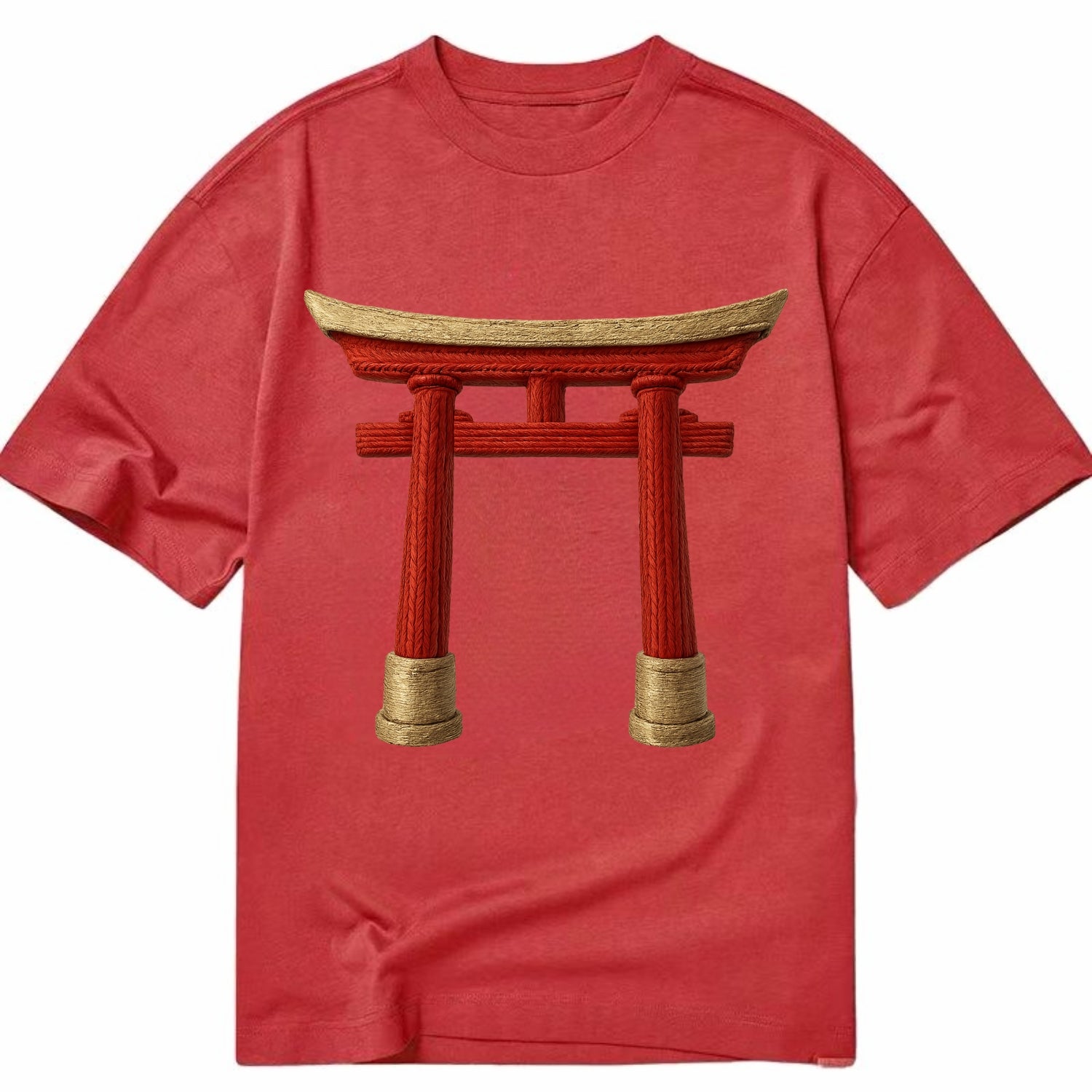 Japanese Torii Gate  - Classic T-shirt - Red