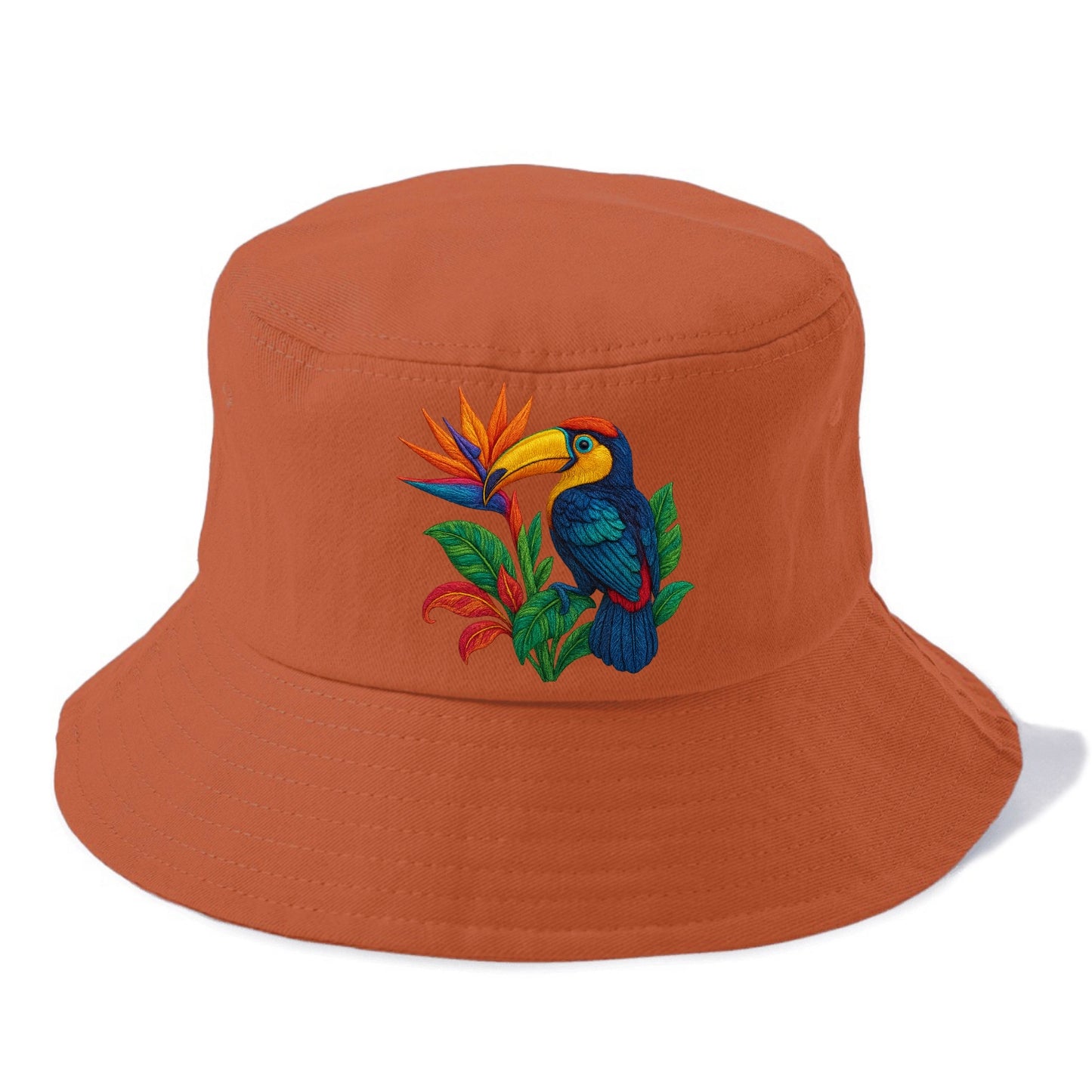 Toucan Paradise - Bucket Hat - Red