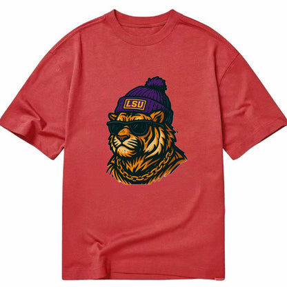 LSU Mike Tiger - Classic T-shirt - Red
