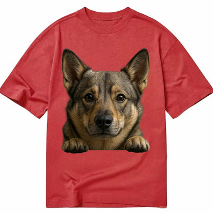 Swedish Vallhund  - Classic T-shirt - Red