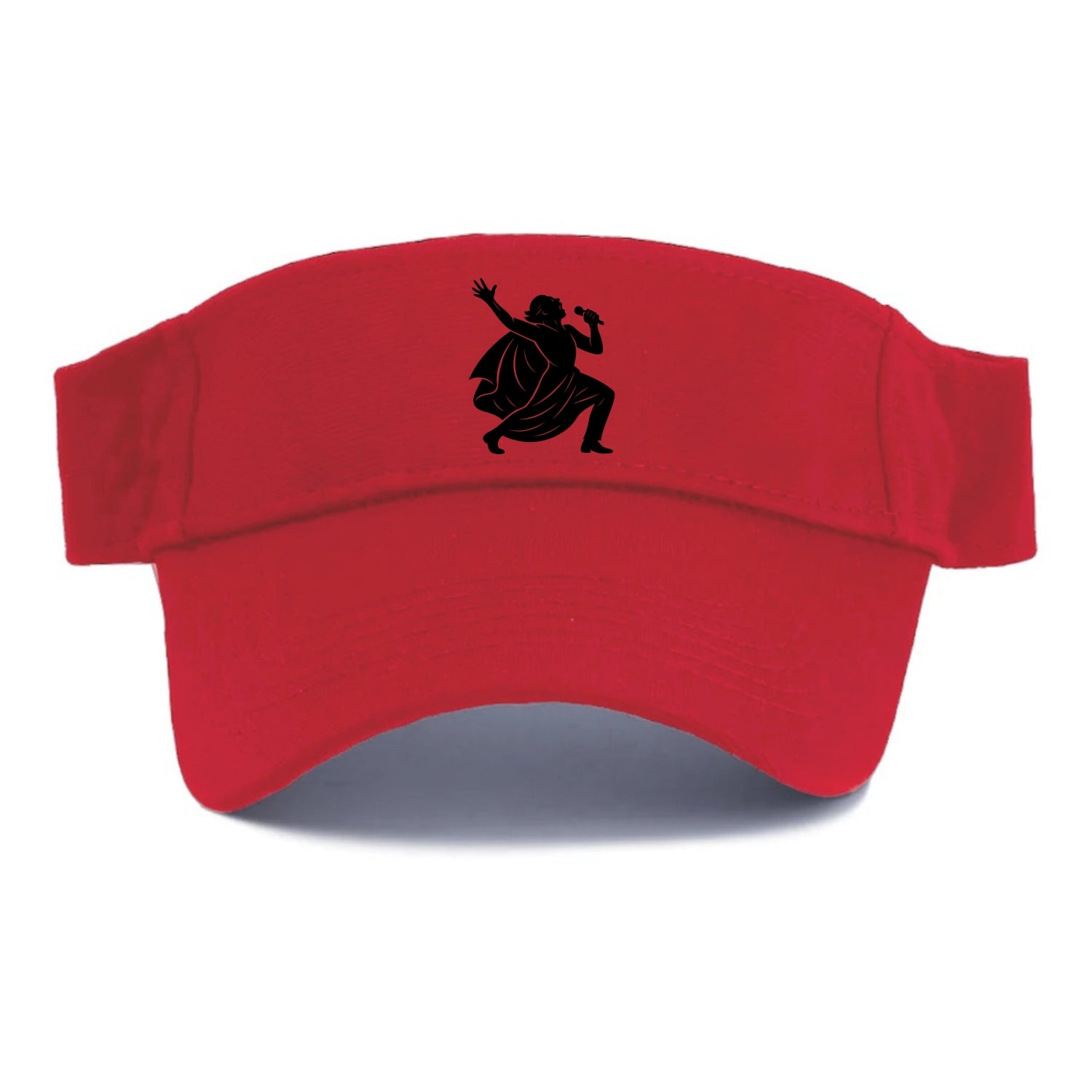 Opera singer powerful finale - Visor - Red