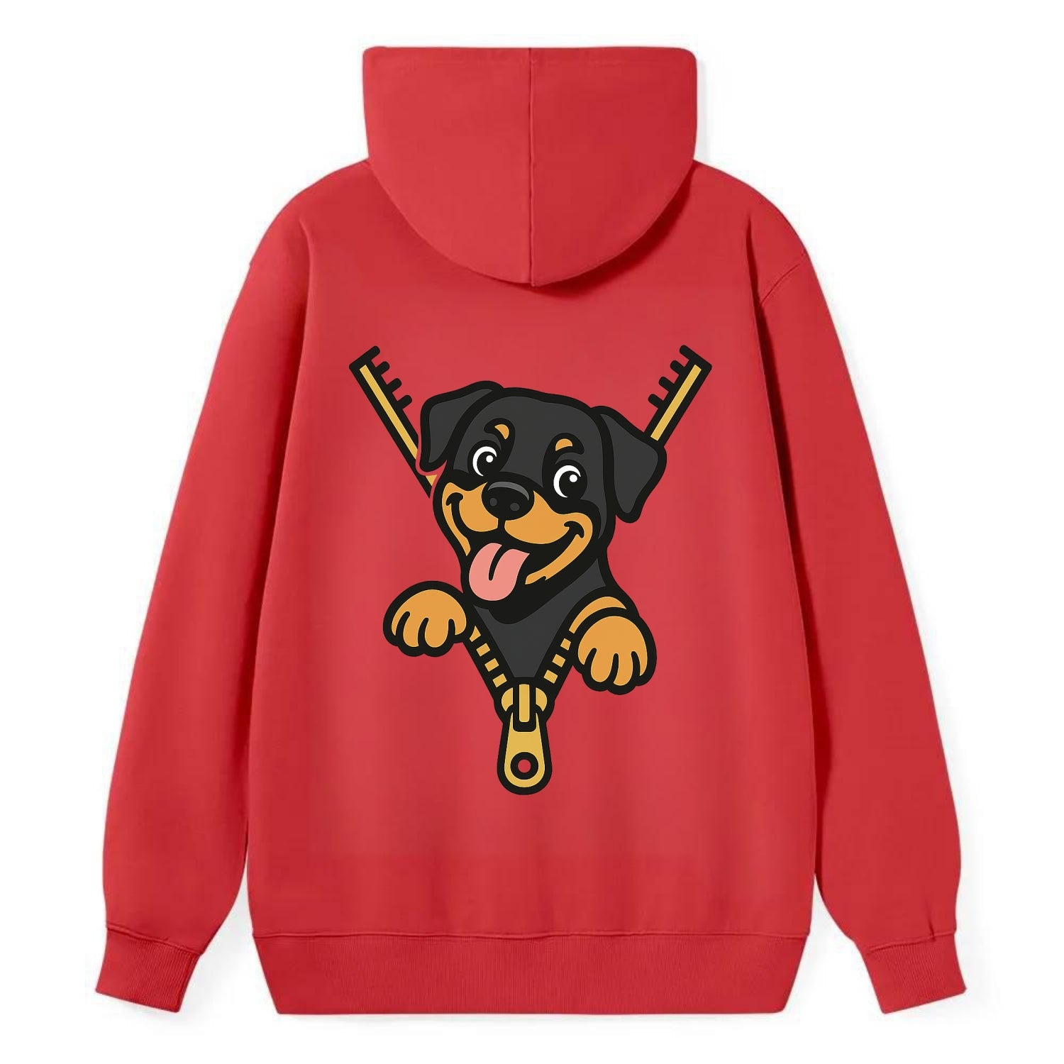 Rottweiler - Classic Pullover Hoodie - Red