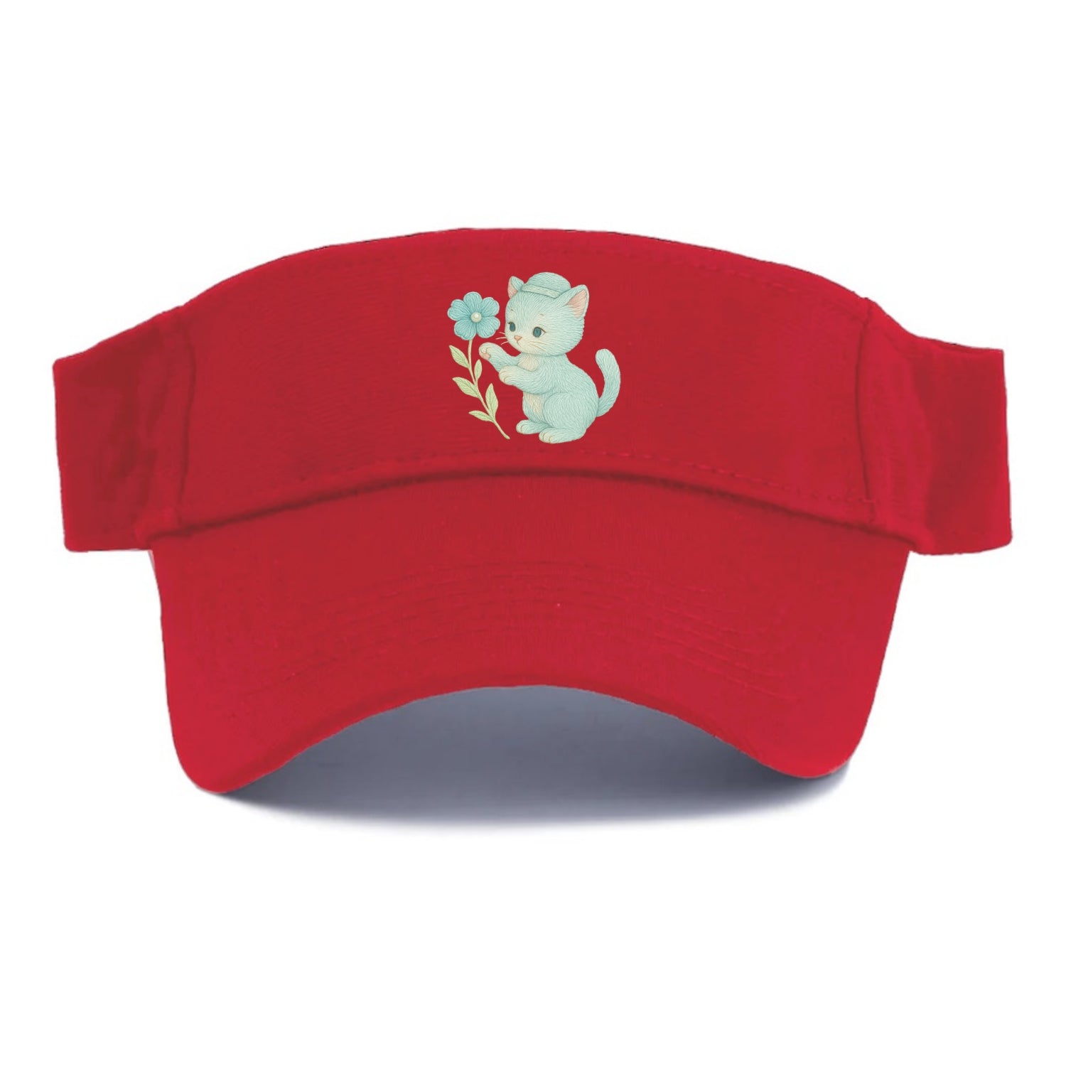 Aqua Kitten - Visor - Red