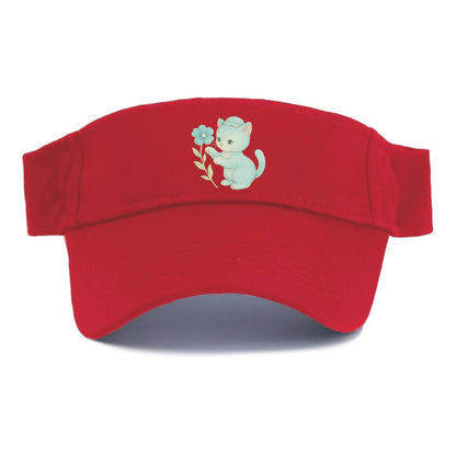 Aqua Kitten - Visor - Red