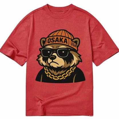 Osaka Tanuki - Classic T-shirt - Red