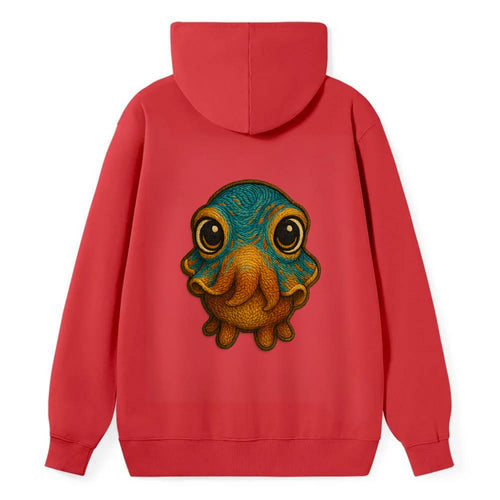 Baby Cuttlefish - color-changing skin, W-shaped pupil, front-facing, - Classic Pullover Hoodie