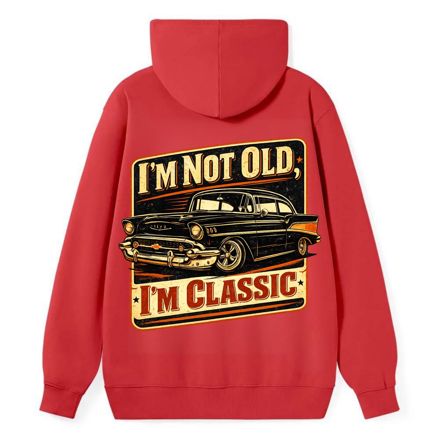 I'm Not Old I'm Classic - Classic Pullover Hoodie - Red