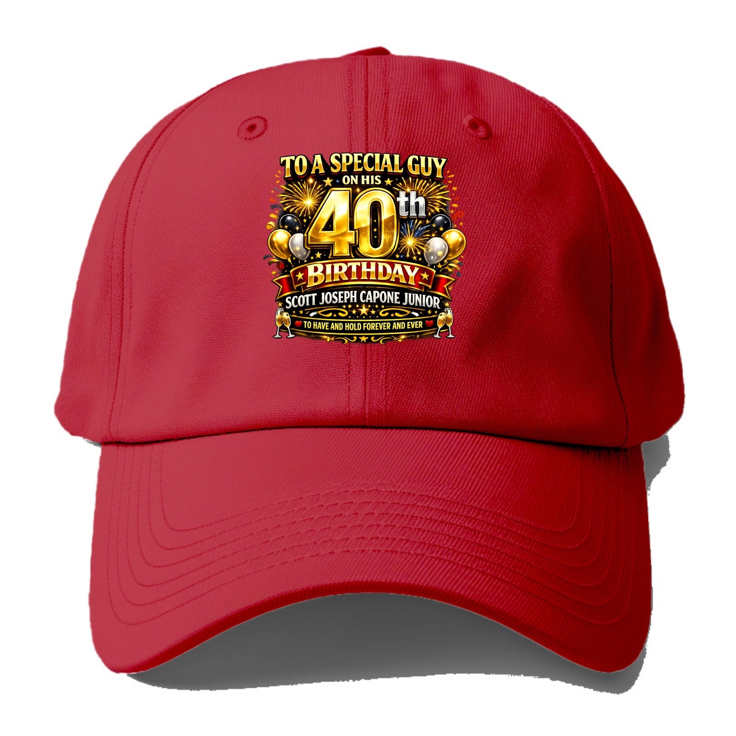 Special 40th Birthday - Baseball Cap