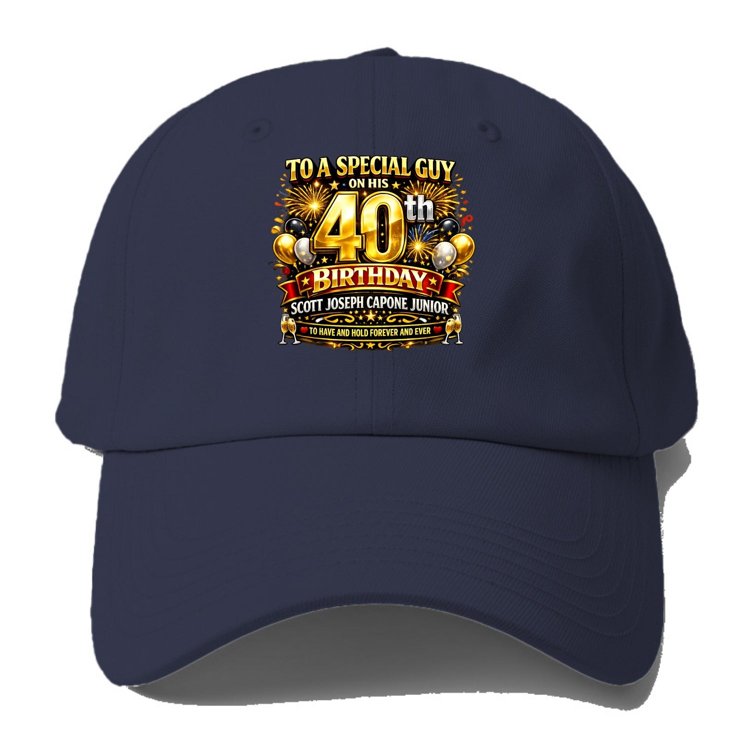 Special 40th Birthday - Baseball Cap