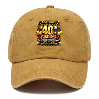 Special 40th Birthday - Classic Cap