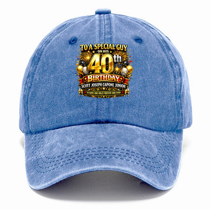 Special 40th Birthday - Classic Cap