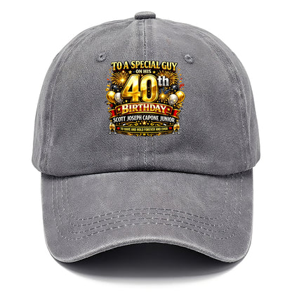Special 40th Birthday - Classic Cap
