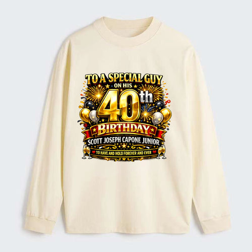 Special 40th Birthday - Classic Long Sleeve Shirt