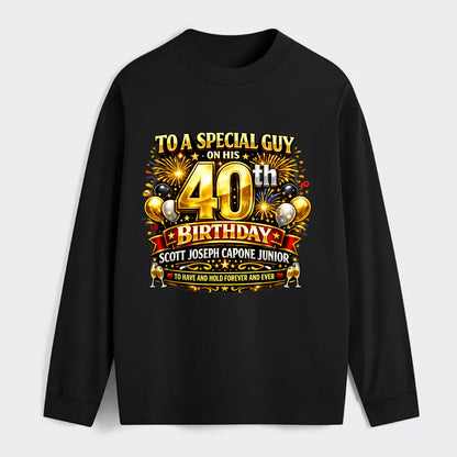 Special 40th Birthday - Classic Long Sleeve Shirt