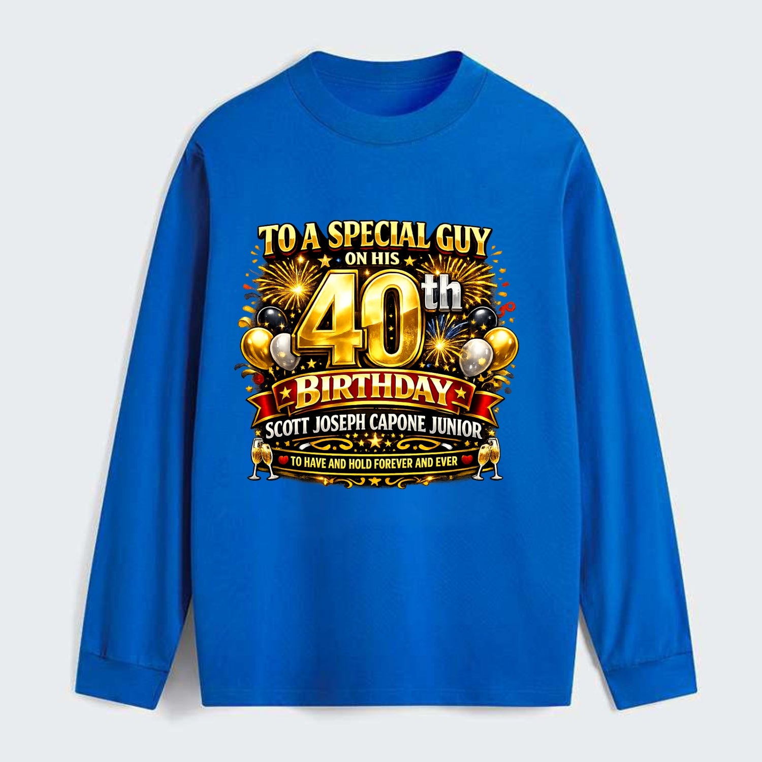 Special 40th Birthday - Classic Long Sleeve Shirt