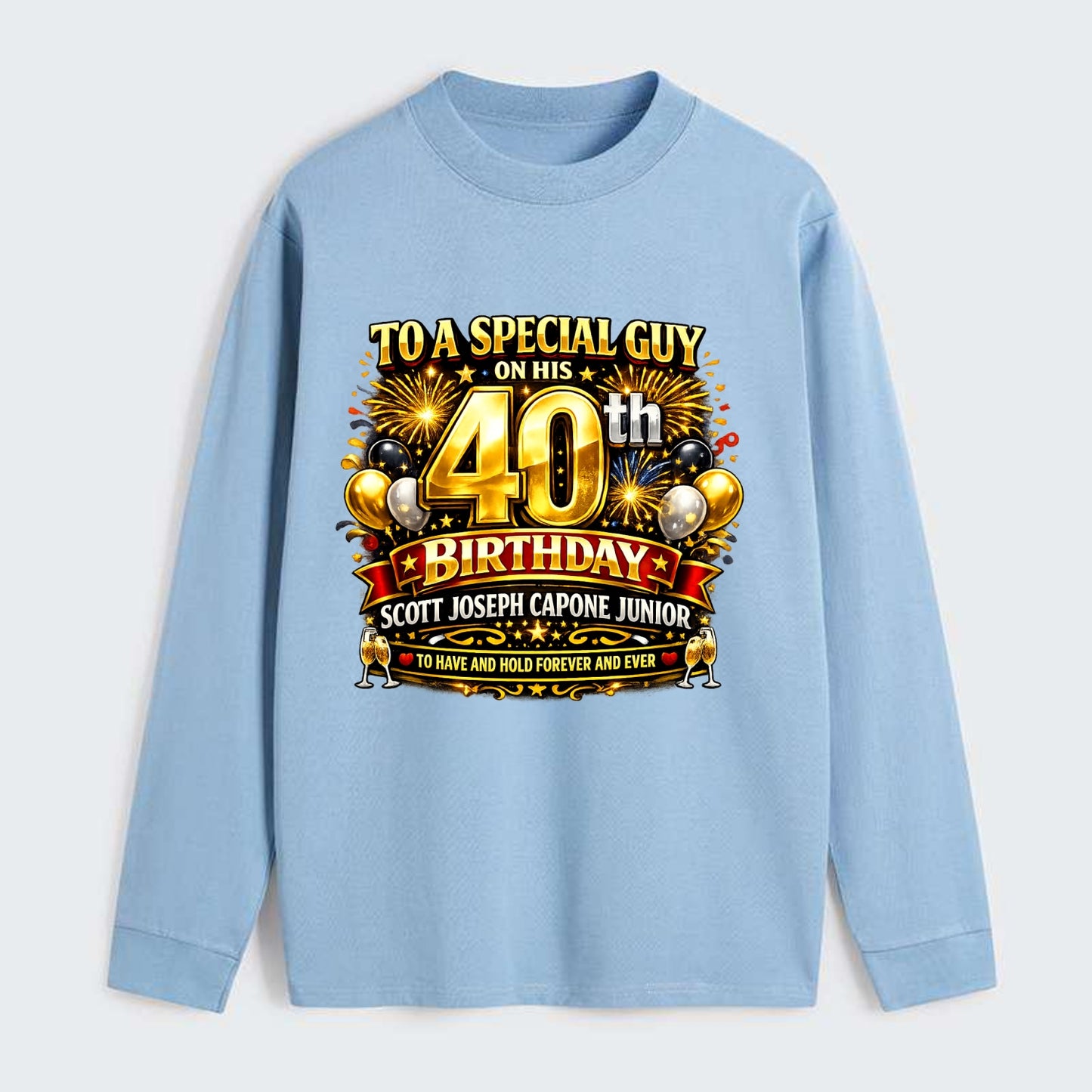 Special 40th Birthday - Classic Long Sleeve Shirt