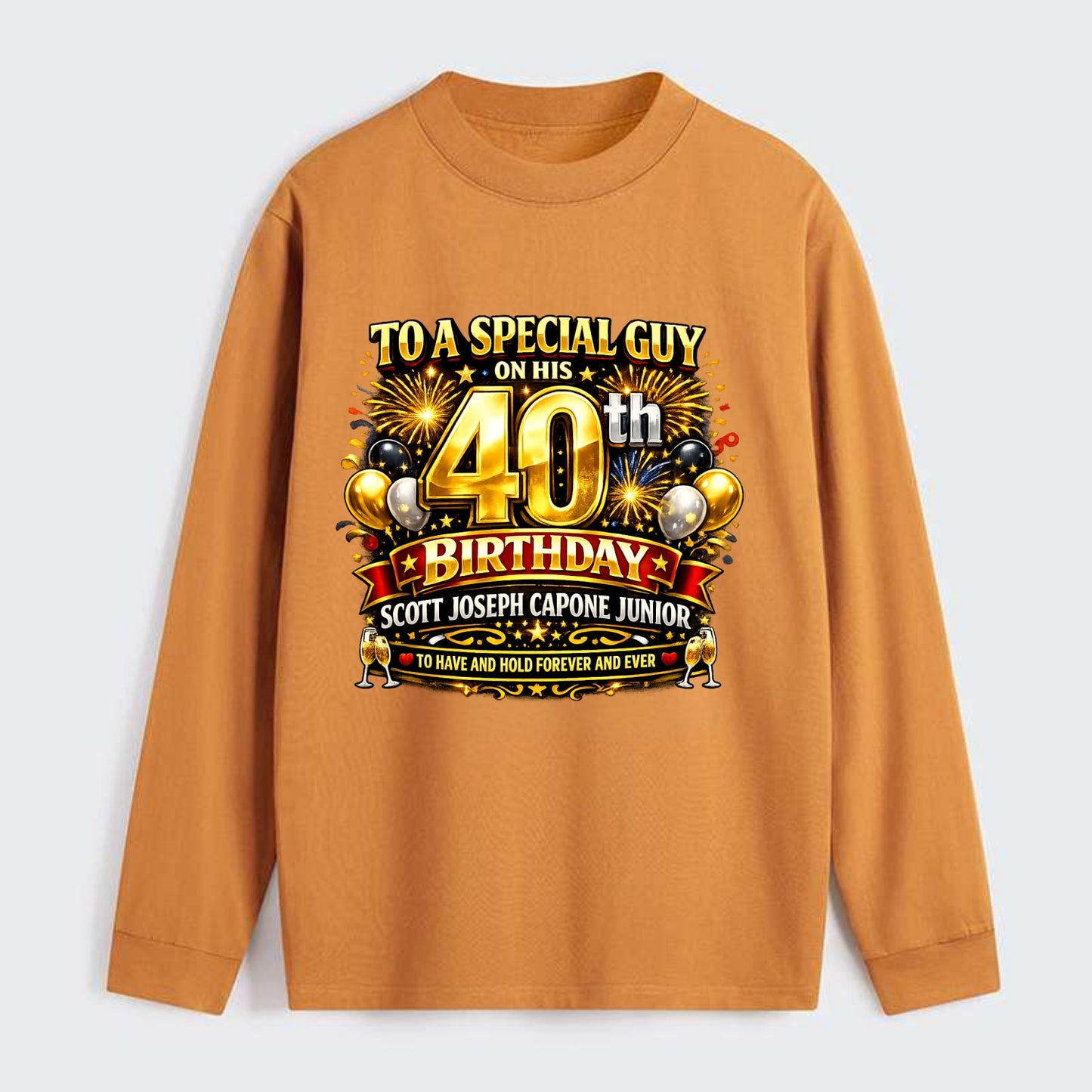Special 40th Birthday - Classic Long Sleeve Shirt